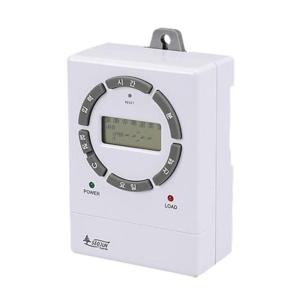 타이머시계 서준전기 전자식 타이머 1접점 판넬용 SJD-R16 3W