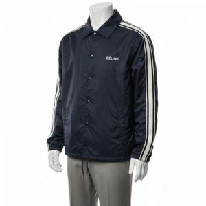 셀린느 로고 나일론 코치 자켓 블랙 남성 2W01C281X 38NO