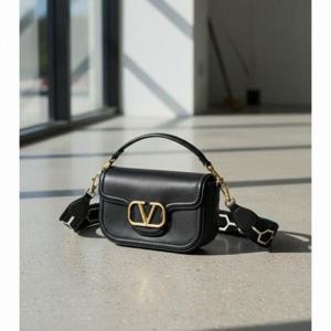 발렌티노 올타임 소프트 그레이니 숄더백 자카드 리본 스트랩 6W0B0N20FYIN31