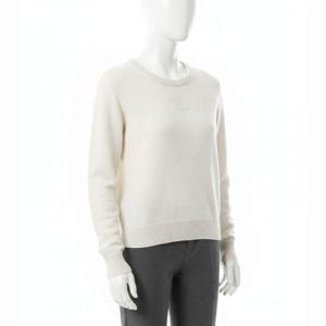 셀린느 헤리티지 캐시미어 크루넥 니트 스웨터 RY02N317V 01OW