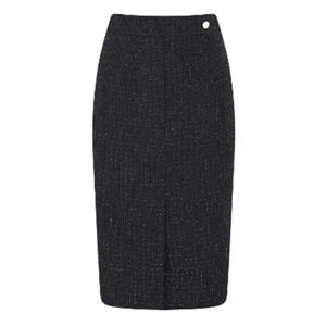 [제이제이 지고트]턱 슬릿 메탈사 스커트(GP4A0SK311)