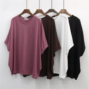 [강물처럼]빅사이즈사랑해요 G901L303 스판가오리핏반팔티 IL (9