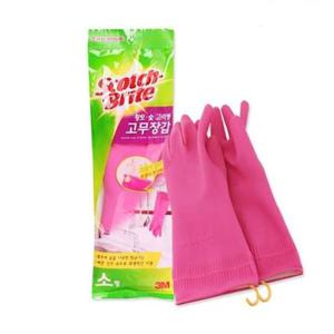 3M 편리한고리형고무장갑(소)(S)