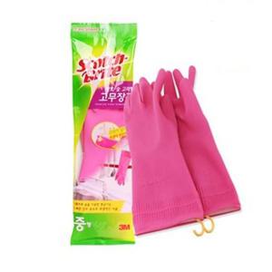 3M 편리한고리형고무장갑(중)(M)