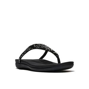 [FITFLOP][삼성물산공식] 여성 솔레이 믹스드 크리스탈 토포스트 샌들 - 블랙 (FT64K2T375)