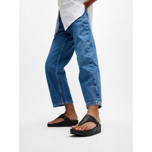 [FITFLOP][삼성물산공식] 여성 루루 글리터 토 포스트 - 블랙 글리터 (FT64K2T224)