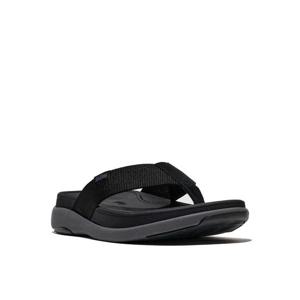 [FITFLOP][삼성물산공식] 남성 F모드 GO 텍스처드 웨빙 토포스트 샌들 - 블랙 (FT64K1T085)