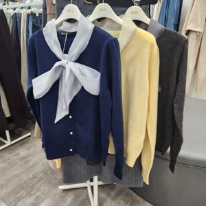 [ab.f.z]AFA1ZY39/니트리본가디건_KG