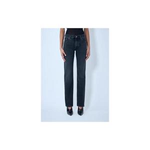 26 SS 생로랑 여성 Straight High Rise Jeans sla0263022blk