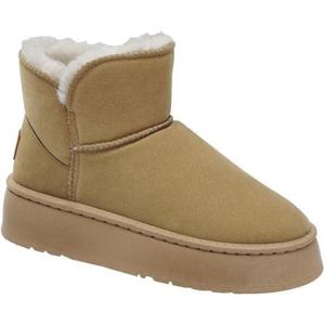 [월드컵][월드컵]4.5cm통굽겨울방한화털 미니숏로우컷앵클부츠 (