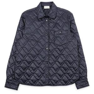 몽클레어 여성 로고 패치 퀼팅 자켓(네이비) 2F00001 788UY 778