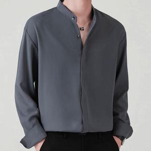 [리더스][리더스] 남자 긴팔 노구김 차이나카라셔츠 (10746925A)