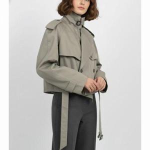 발렌시아가 BALENCIAGA 폴더 트렌치 코트 751721 TBP01 9506
