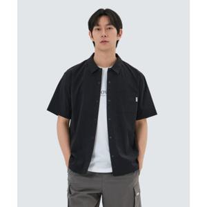 스노우피크 SNOWPEAK APPAREL 냉감 루트 반팔 셔츠 (S25MMRSH62) Black S25MMRSH62BK 337905