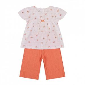 [아가방]소피체크플라워반팔8부상하(C/PINK) 01S333053