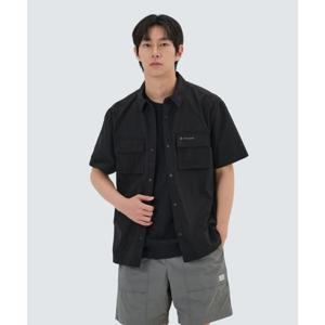 스노우피크 SNOWPEAK APPAREL 타슬란 투포켓 반팔 셔츠 (S25MMLSH50) Black S25MMLSH50BK 337923