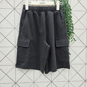 [에꼴리에]에꼴리에 주니어 5.5부 카고 버뮤다 바지 26B0706_GN_