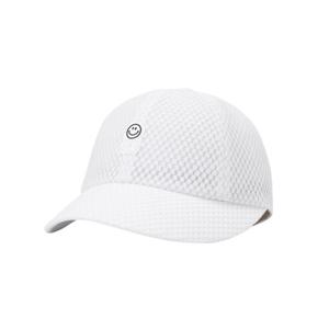 여성 탈부착 리본 에어홀 볼캡521F2CP014WH