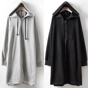 [강물처럼]위쉬몰 WW 기모프리빅롱후드집업(w143H310) 빅사이즈