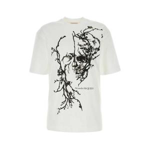 알렉산더맥퀸 블라썸 스컬 오버사이즈 티셔츠 797820 QZAM6 0900