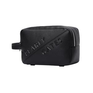 남성 엠보 로고 투 지퍼 파우치백511F2BG041BK