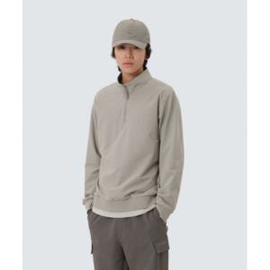 스노우피크 SNOWPEAK APPAREL 라고 반집업 맨투맨 (S25FMTZT32) Fog Gray S25FMTZT32FG 337540