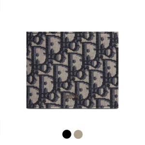 디올 반지갑 오블리크 컴팩트 남자 지갑 남성 카드지갑 2OBBH027YSE 2컬러