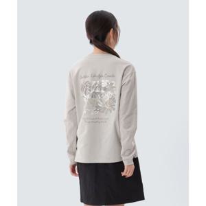 스노우피크 SNOWPEAK APPAREL 소로나 여성 트로피컬 긴팔 티셔츠 (S25SWFTL63) Light Beige S25SWFTL63LE 337559