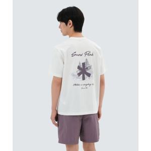 스노우피크 SNOWPEAK APPAREL 에어로쿨 아스타리스크 반팔 티셔츠 (S25MMFTS88) Off White S25MMFTS88OW 337564