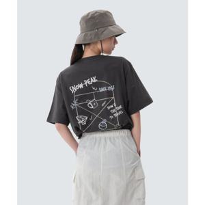 스노우피크 SNOWPEAK APPAREL 코튼 기어 반팔 티셔츠 (S25MMFTS68) Charcoal S25MMFTS68CC 337572
