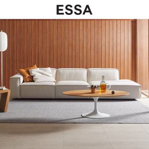 [에싸] 바크 4인 오픈형 카시미라 패브릭 소파