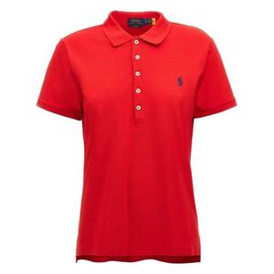 폴로 랄프 로렌 포니로고 자수 스트레치 코튼 반팔 카라티 211870245004