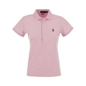 폴로 랄프 로렌 포니로고 자수 스트레치 코튼 반팔 카라티 211870245003