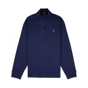 폴로 랄프 로렌 ESTATE 리브 하프지퍼 풀오버 에스테이트립 멀티 포니로고 하프짚업 710671929029