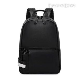 [디자이어로즈][디자이어로즈] 파우치백팩 블랙 가죽백팩 노트북