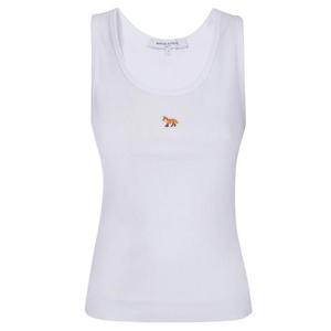 메종키츠네 베이비 폭스 탱크탑 PW00623KA0033 P100 WHITE