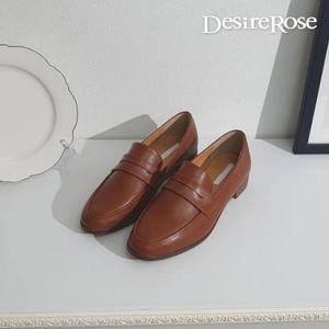 [디자이어로즈][디자이어로즈] 여자 봄 가죽로퍼 페니로퍼 단화