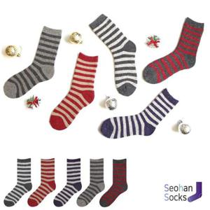 남자양말 여자 테리 기모 컬러 스트라이프 네프사 양말 1족