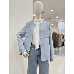 [리스트][LIST] 트위드 라운드넥 하프 자켓 TWWJKQ52080