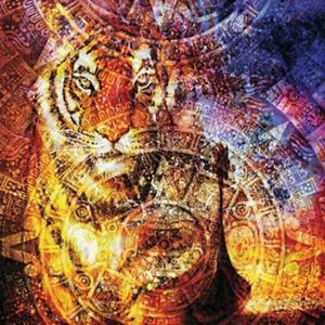 1000퍼즐 1000피스 호랑이 그리고 마야의 달력 직소퍼즐