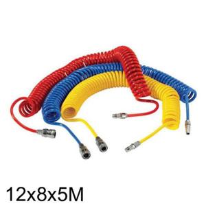 수도호스 코리아뉴매틱 우레탄코일호스 12x8x5M(커플링)