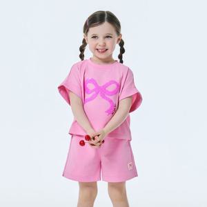 [래핑차일드]스팽글 크롭 반팔티 (86319-331-71)