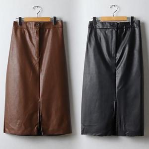 [강물처럼]위쉬몰 BE 탑레더앞트임롱스커트(J333H310) 빅사이즈