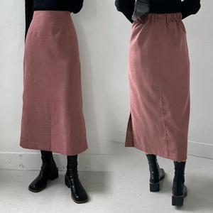 [강물처럼]위쉬몰 CR 사이드트임롱스커트(F595H310) 빅사이즈 (1