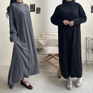 [강물처럼]위쉬몰 ZY 쉬즈골지반폴라훌원피스(Q105H311) 빅사이