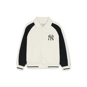 MLB자켓 PQJ 3AJPV0651-50CRS 저지 카라 블로킹 바시티자켓 뉴욕양키스
