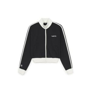 MLB자켓 PQJ 3FTRV1151-50BKS 여성 바시티 컬러블록 스텐넥 투웨이 집업 뉴욕양키스