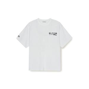 MLB반팔티 PQJ 3ATSB4053-50WHS 베이직 헤비웨이트 메가 오버핏 반팔 티셔츠 뉴욕양키스