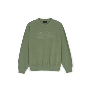 MLB긴팔티 PQJ 3AMTV0551-43KAP 바시티 빈티지 컬시브 그래픽 메가 오버핏 맨투맨 보스턴 레드삭스