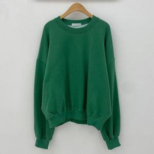 [강물처럼]아이우먼 피그먼트오버쭈리맨투맨 SSO735M311 빅사이